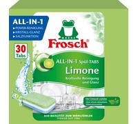 Frosch Tab per Lavastoviglie All-in-1 - Limone - 30 pezzi