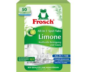 Frosch Tab per Lavastoviglie All-in-1 - Limone - 50 pz.