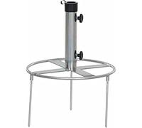 Froschkönig24 Mandrino per prato, Ø 40 cm, argento