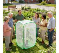 Frost Cloths For Outdoor Plants | Pop Design Protector - Frost Protection Foldable Snow-resistant Zippered Winter Plant Covers,for Outdoor, Gardening, Patio, Fruit Tree, Vegetable, Berry Bush