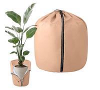 Frost Covers, Winter Protection Pot with Drawstring, 27.56x25.59 Inches Zipper Protector Shade, Garden Cover for Outdoor Plants Grass Vegetable Lawn Tomato Blueberry Strawberry and Yard Landscaping
