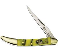Frost Cutlery - Coltello tascabile - Steel Warrior - Lunghezza da chiuso: 7,62 cm - manico: nero e giallo manico in plastica