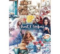 Frost & Embers Winter cut and collage - Cozy Ephemera Book for Seasonal junk journaling