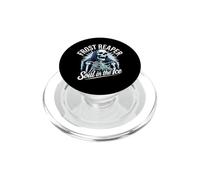 Frost Reaper - Scheletro Gotico Blu Sunburst Morte Ghiaccio PopSockets PopGrip per MagSafe