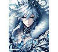 Frostbound King: College Ruled Lined Notebook with Ice Castle and Winter Warrior: Ideal for School, Journaling, and Everyday Use | 8.5 x 11 in | 100 Pages | 34 College Ruled Lines | Icy Matching Cover