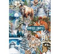 Frosted Forest: Winter Wonderland Cut & Collage Book for frosty craft creations