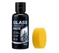 Frosted Glass Paint | 50ml Translucent Privacy Coating Paste With Sponge
