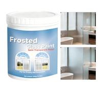 Frosted Glass Paint, Privacy Masking Film, Window Privacy with Brush Coating, Home Kitchen Bathroom Decor, Easy Application Sliding Door, Top Quality Window Protection Tool, 350g White