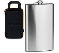 Froster Fiaschetta Grande Deluxe in Extreme Case, Alta Capacità 1,75 l, Acciaio Inossidabile, Regalo per Uomini
