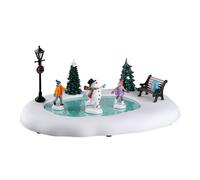 Frosty goes ice skating Vail Village Lemax 24951
