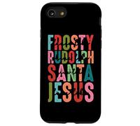 Frosty Rudolph Santa Jesus Believe Custodia per iPhone SE (2020) / 7/8