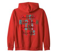 Frosty Rudolph Santa Jesus Vacanze di Natale Felpa con Cappuccio