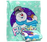 FROSTY THE SNOWMAN, copriletto super morbido al tatto, 152 x 127 cm