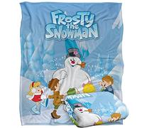 Frosty the Snowman, copriletto super morbido al tatto, 152 x 127 cm