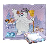 Frosty the Snowman, copriletto super morbido al tatto, 152 x 127 cm