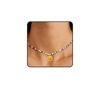 FrostyFlair Collana di Perline Colorate per Donne e Ragazze, Morbide Sfere Idee Originali per Compleanno, Regali per la Festa della Mamma, Gioielli per Ragazze Adolescenti