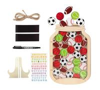 FrostyFlair Ricompense Jar, Magnete Personalizzato per Bambini, Sistema di Ricompensa e Tabella di Ricompensa dai 4 Anni