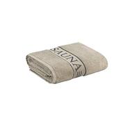 Frottana Asciugamano da sauna con bordo, 100% cotone, cashmere, 80 x 200 cm