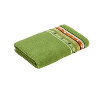 Möve for frottana Country - Asciugamano, 50 x 100 cm, 100% cotone, colore verde peridoto