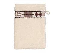 Möve for frottana Fjord - Guanto da bagno, 20 x 15 cm, 100% cotone, colore avorio