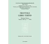 Frottole libro Tertio. Ediz. critica