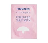 Frownies Cerotto in morbido cotone per la fronte, con infuso di siero, per linee sottili e rughe, cerotto viso ipoallergenico riutilizzabile - Maschera idratante per il viso per pelle grassoccia