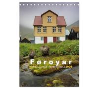 Føroyar - Faroe Islands - Färöer Inseln (Tischkalender 2026 DIN A5 hoch), CALVENDO Monatskalender: Die Färöer Inseln im Wandel der Jahreszeiten