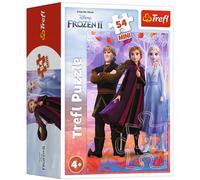 Frozen 2 Disney Anna Elsa en Kristoff Mini 54-delige puzzel