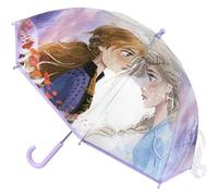 Frozen 2 Disney Ombrello Bambina Trasparente Multicolor
