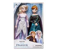 Frozen 2 Disney Queen Anna & Snow Queen Elsa Doll Set of 2 Classic Dolls 30cm