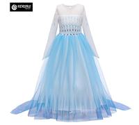 Frozen 2 Veli Vestito Carnevale Elsa Bianco Simil White Elsa Dress FROZ054