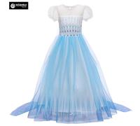 Frozen 2 Veli Vestito Carnevale Elsa Bianco Simil White Elsa Dress FROZ056