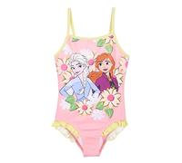 Frozen Bambina Costume da Bagno Un Pezzo (Rosa,8 Anni)