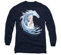 Frozen Believe In Yourself Maglietta Elsa e Nokk Adulto Unisex (TV14598)