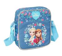 FROZEN - Borsa a tracolla piccola, borsa per bambini, ideale per bambini dai 5 ai 14 anni, comoda e versatile, qualità e resistenza, 16 x 4 x 18 cm