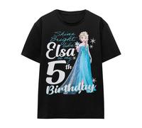 Frozen Bright Like Elsa Maglietta 5° Compleanno Adulto Unisex (TV17095)