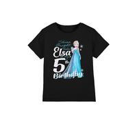 Frozen Bright Like Elsa Maglietta 5° Compleanno Bambini (TV4941)