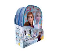 Frozen Coloring e Drawing School Zainetto Lavagnette Manuale Pennarelli