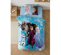 Frozen Copripiumino Singolo 140x200 + Federa 65x65 Cotone Elsa Anna