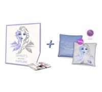 Frozen / Die Eiskönigin II Set Pile - Coperta (160x130cm) + Cuscino (45x45cm)