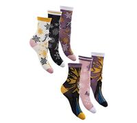 Frozen - Die Eiskönigin Set di calze da bambina 6 paia di calze per bambini, multicolore, 23-26
