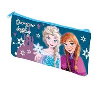 Frozen Disney - Astuccio rotondo per la scuola, per bambini, Multicolore, Custodia Frozen