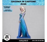 Frozen Disney sagoma cartone bambini cartoni animati Elsa
