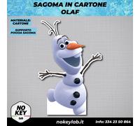 Frozen Disney sagoma cartone bambini cartoni animati Olaf