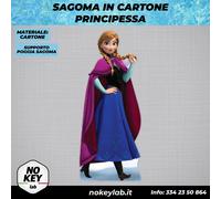 Frozen Disney sagoma cartone bambini cartoni animati Principessa Anna