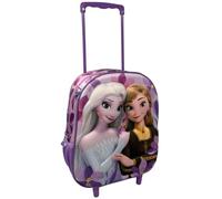 Frozen Disney Zaino Trolley 3D Asilo 31 cm Bambina con Carrello