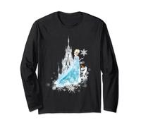 Frozen Elsa And Olaf Winter Magic Maglia a Manica