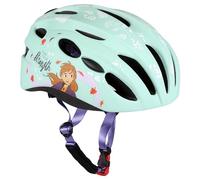 Frozen Elsa e Anna casco da bici per ragazzi, da ragazza, leggero, mint, regolabile 52-56 cm (Menta)