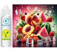 Frozen Fruit Trio - Concentrato di aromi di ghiaccio pesca-fragola-anguria - Vegano - Sasami - 10ml