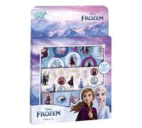 FROZEN II Stickerset Set di adesivi Frozen II: 3 fogli di adesivi con motivi magici di Anna & Elsa, Olaf e un motivo di paesaggio
